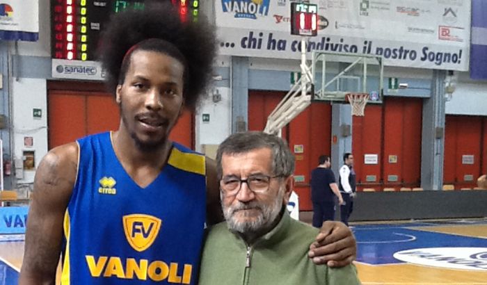 Ed Daniel con il patron Aldo Vanoli