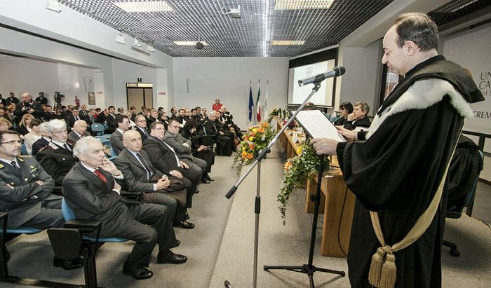 Il rettore della Cattolica, Franco Anelli