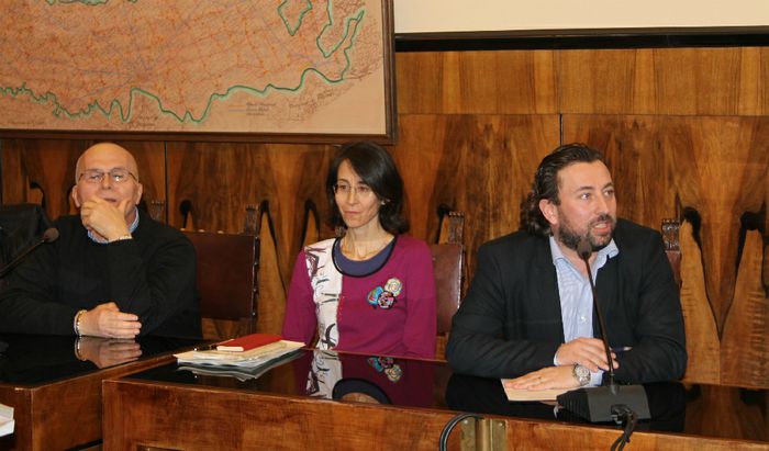 Da sinistra Rech, Feriancich e Vezzini