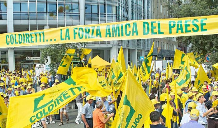 Una manifestazione della Coldiretti