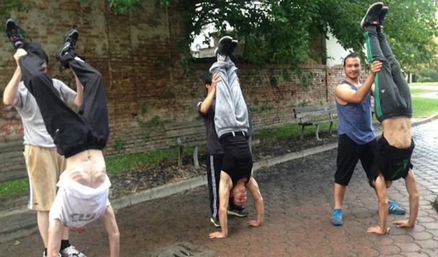 Movimenti tipici del parkour