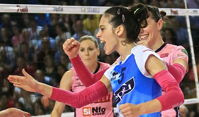 Pomì-Novara, gara2 finali Scudetto - Imma Sirressi