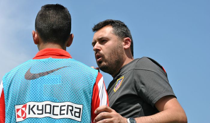 Pablo Nozal, allenatore dell'Atletico Madrid