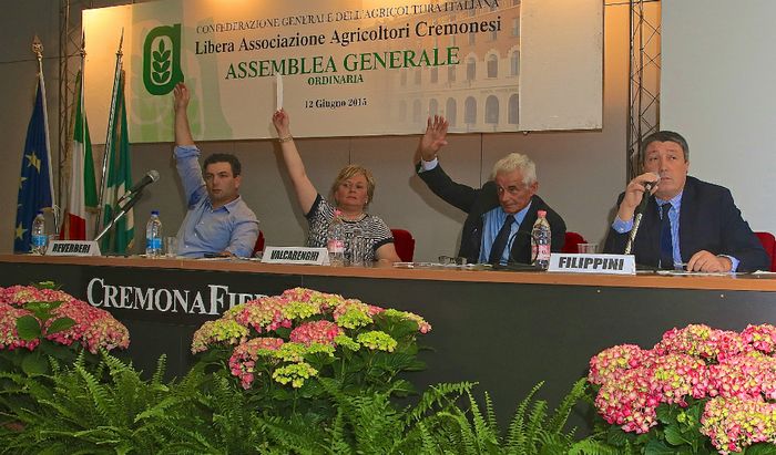 Libera Associazione Agricoltori assemblea 2015 - Voto del Bilancio 