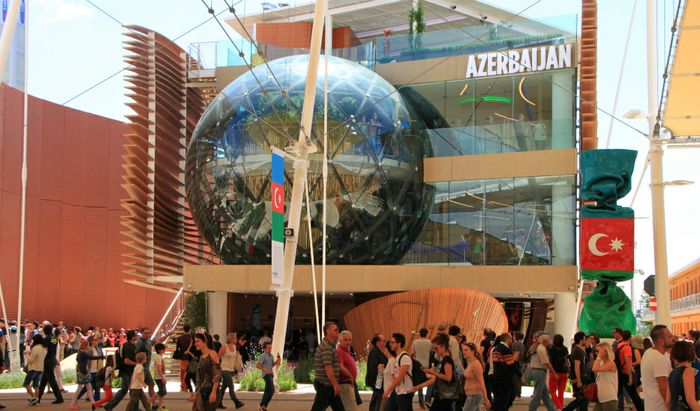 Expo, il padiglione dell'Azerbaijan