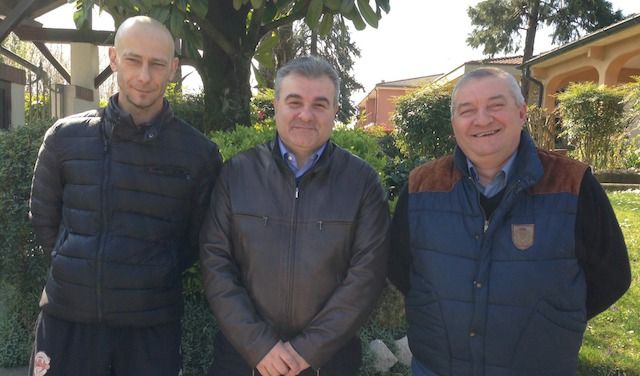 Da sinistra Rudi Bruschi Robusti, Pietro Francesconi e Fabrizio Pozzi

