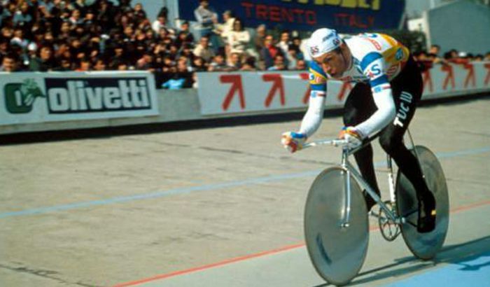 Francesco Moser, il record dell'ora