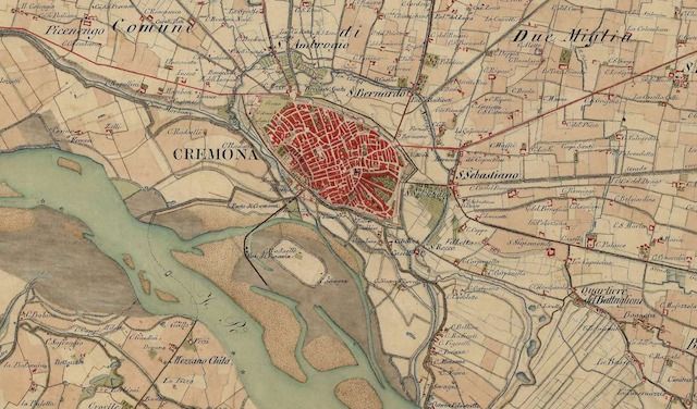 Mappa militare asburgica del 1829


