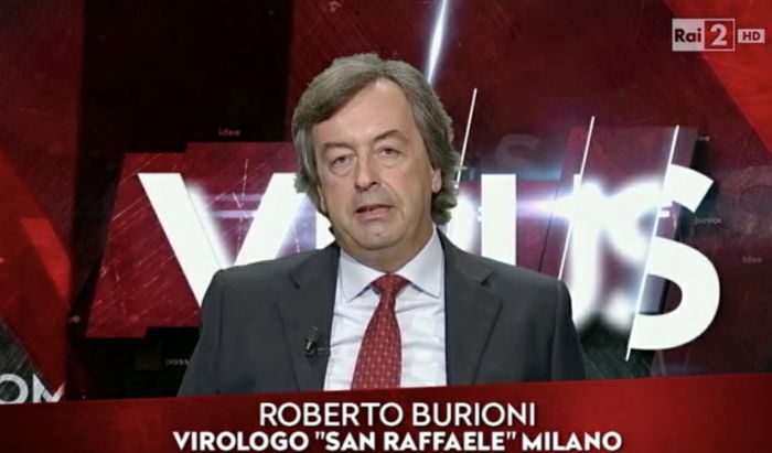 Il Prof. Roberto Burioni