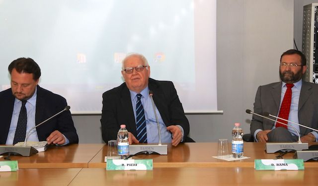 Da sinistra, Gianni Fava, Renato Pieri e Daniele Rama