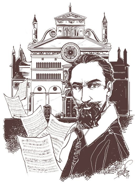 Claudio Monteverdi nel ritratto di Francesca Follini