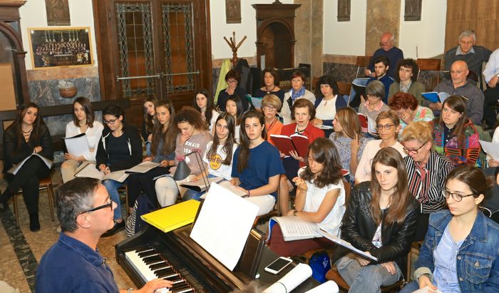 Alternanza scuola-lavoro - Prove concerto Coro Polifonico Cremonese e Liceo Stradivari