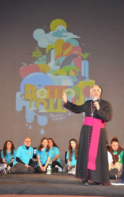 Il Vescovo Napolioni alla presentazione del Grest 2017
