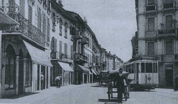 Tram in corso Garibaldi a Cremona
