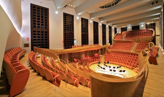 L'Auditorium Giovanni Arvedi presso il Museo del Violino, vincitore del Compasso d'Oro nell'edizione 2016