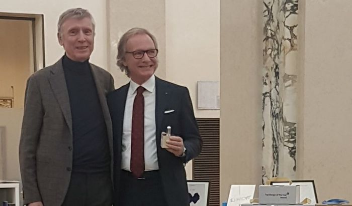 Umberto Cabini alla consegna de ‘Design Management Award’