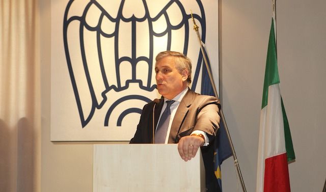 L'On. Antonio Tajani