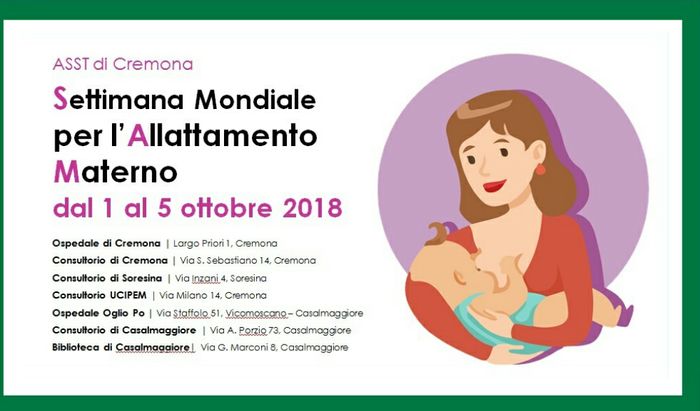 Settimana mondiale per l'allattamento materno