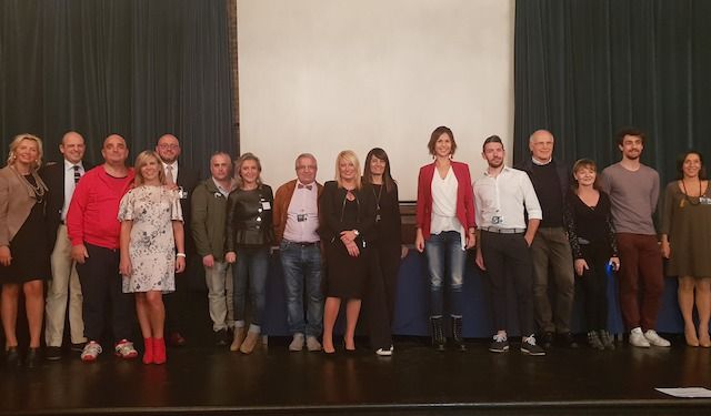 UNIVERSITA' POPOLARE ANNO ACCADEMICO 2018/2019 - PALAZZO CITTANOVA - FOTO DI GRUPPO DOCENTI