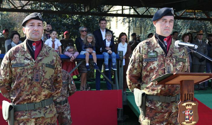 Avvicendamento al comando del 131° Battaglione ‘Ticino’ - Vetere e Magazzù