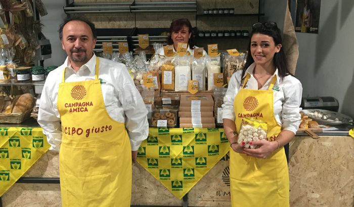 Campagna Amica Mercato coperto Milano - Foto Il Campagnino