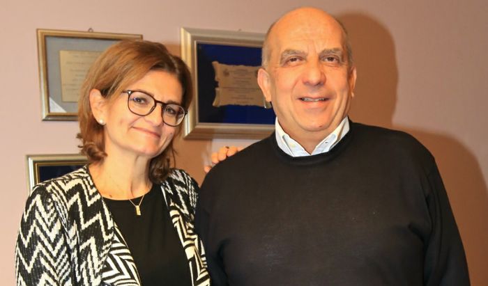 Gabriella Lusi e Don Pier Codazzi