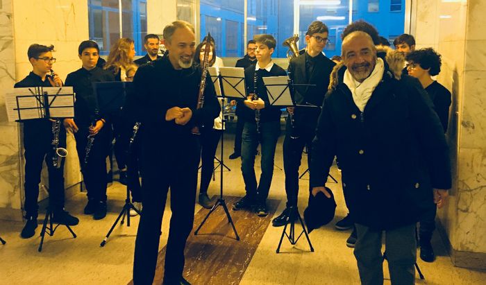 Il Direttore Generale con il Maestro Bencivenga