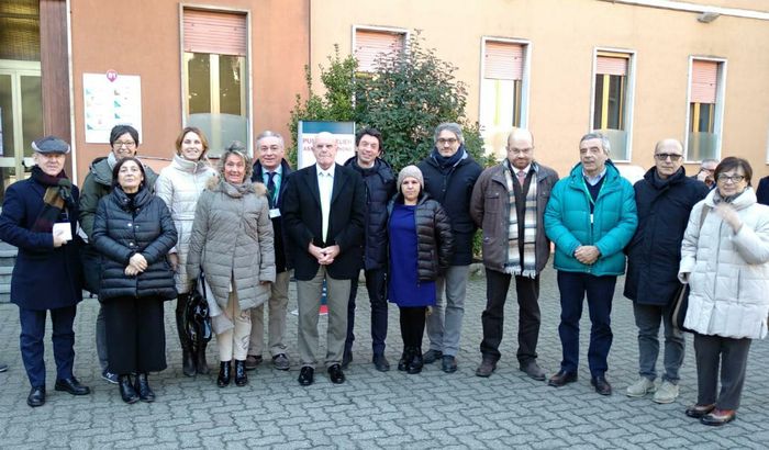 I rappresentanti dell'ASST di Cremona, Comune e Cremona Welfare