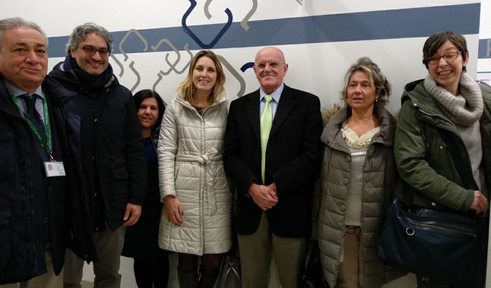 I rappresentanti di ASST, Comune e Cremona Welfare all'interno della struttura