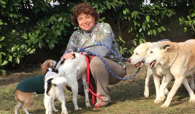 Dott.ssa Alessandra Raimondi Medico Veterinario Esperto in Comportamento 
I cani: Isabel- Avivit- CanaPicula- Gabriel e Marquez.
