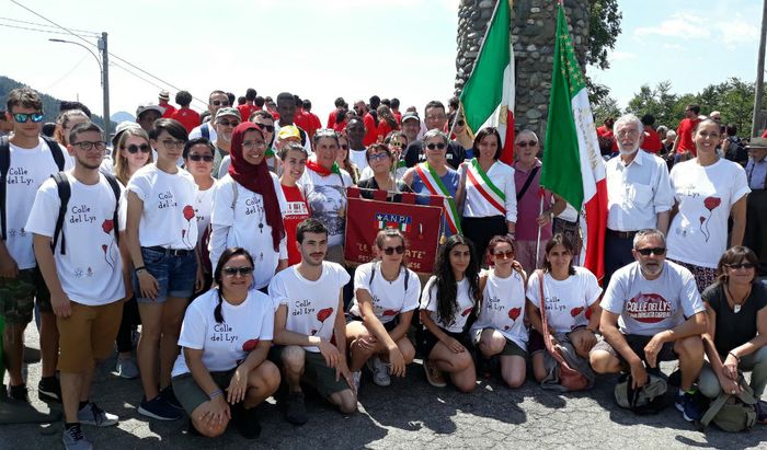 Colle del lys 2 - La delegazione cremonese