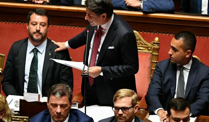 Matteo Salvini, Giuseppe Conte, Luigi Di Maio