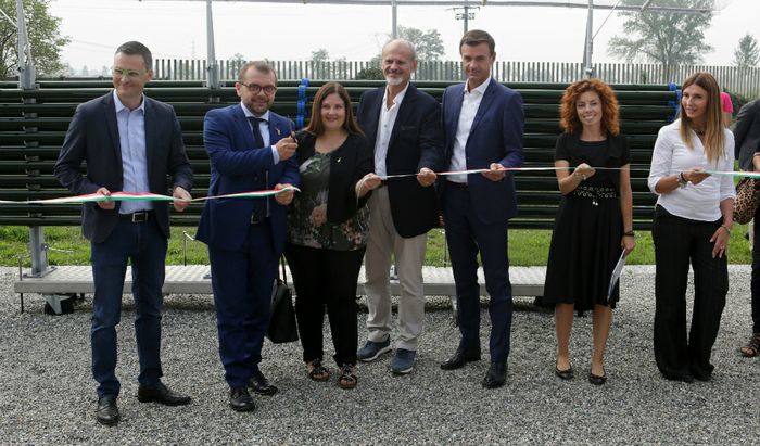 Parco Bioreattori Polo Microalghe Spallanzani - Inaugurazione