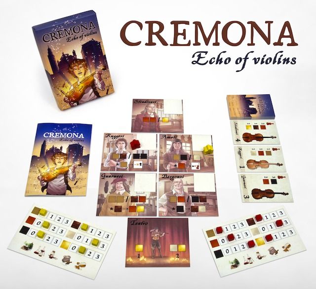 GIOCO IN SCATOLA STRADIVARI E LIUTAI 