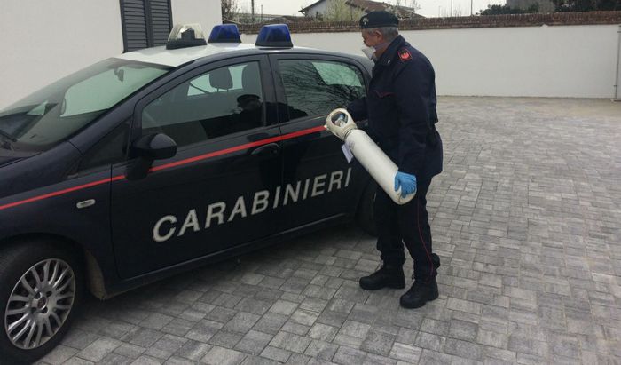 Carabinieri in servizio per il coronavirus