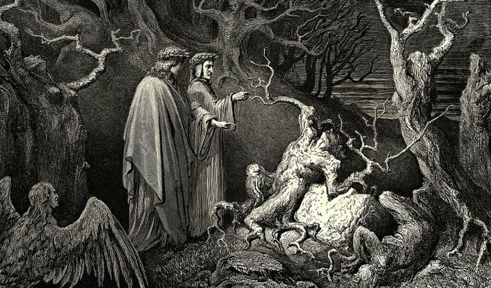Dante all'Inferno Canto XIII