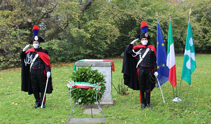 Commemorazione al parco Caduti di Nassiriya