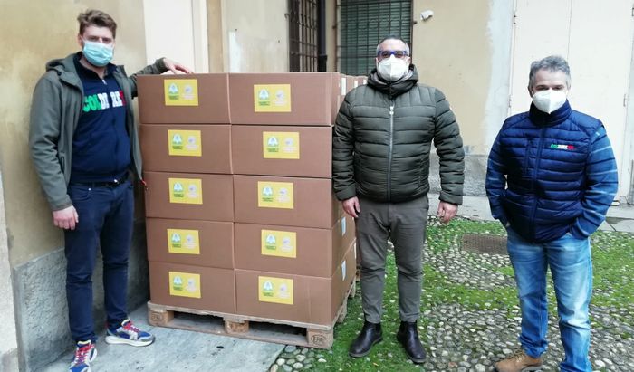 Solidarietà Coldiretti - Spesa sospesa a Soresina