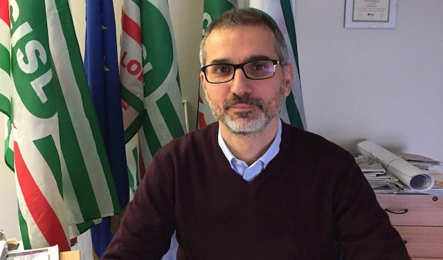 Dino Perboni, segretario Cisl Asse del Po