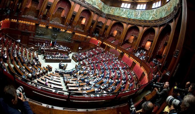 Italian Premier's speech at the Parliament to explain Italy'

PARLAMENTO