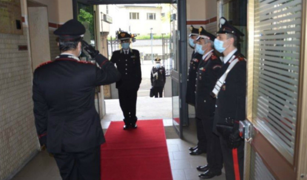 Il Generale Di Corpo D’Armata, Claudio Vincelli, In Visita Al Comando ...