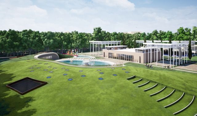 PLATYS CENTER PROGETTO EDISON-MAGNOLI AREE ESTERNE
