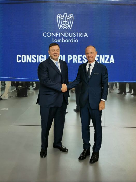 Marco Bonometti e Francesco Buzzella