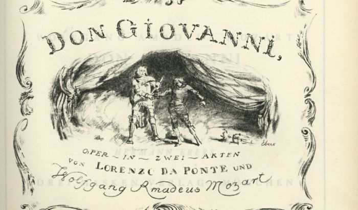Il libretto del Don Giovanni