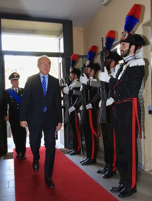 ARMA CARABINIERI 205 ANNIVERSARIO PREFETTO GAGLIARDI