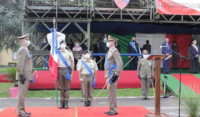 10° REGGIMENTO GUASTATORI MUSICORO LASCIA COMANDO A MARCO NASI