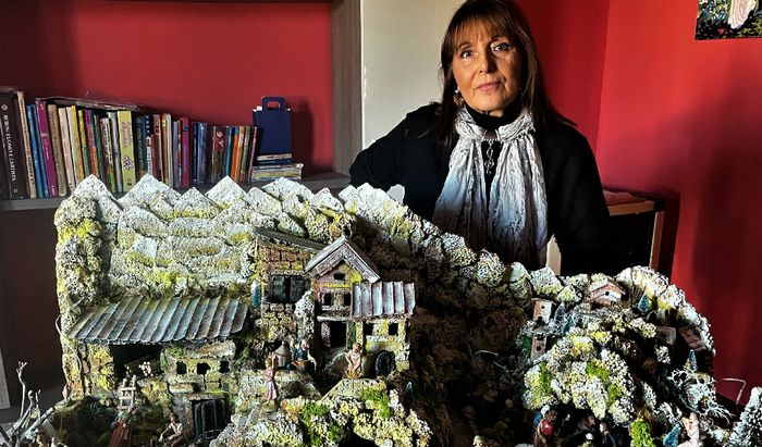 Il presepe in polistirolo