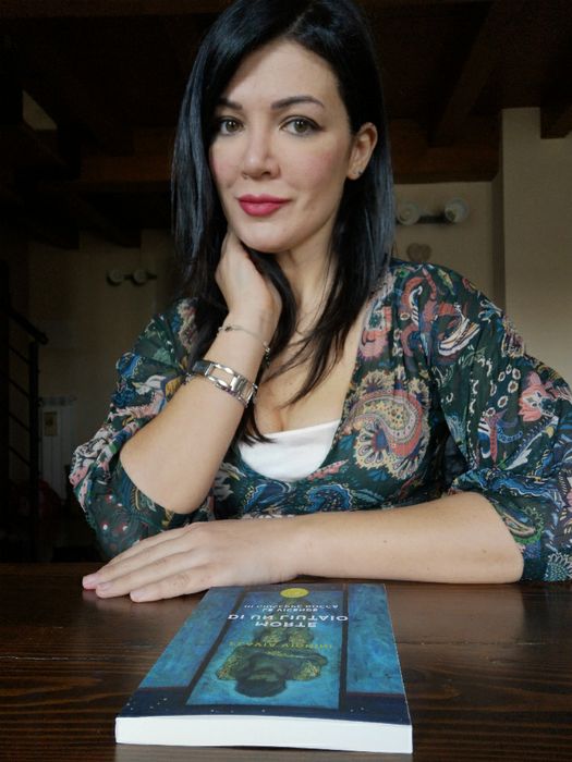 Fravia Vighini, autrice del romanzo storico Morte di un liutaio. Le vicende di Giuseppe Rocca