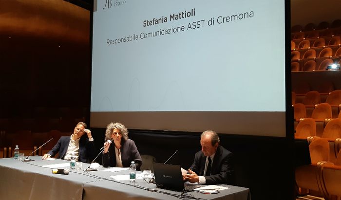 Da sinistra, Alfredo Raglio, Stefania Mattioli ed Enzo Grossi