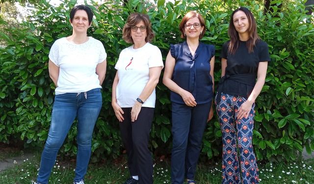 Da sinistra: Monica Formis, Federica Geraci, Elena Basile e Maria Pia Aschieri 
